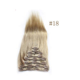 Blond Clip-In human hair Extensions