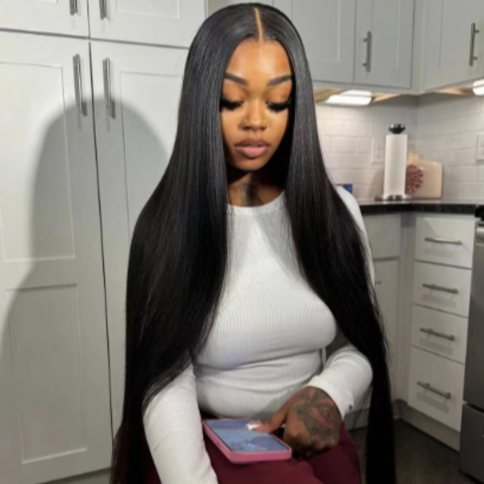 2x6 hd straight wig