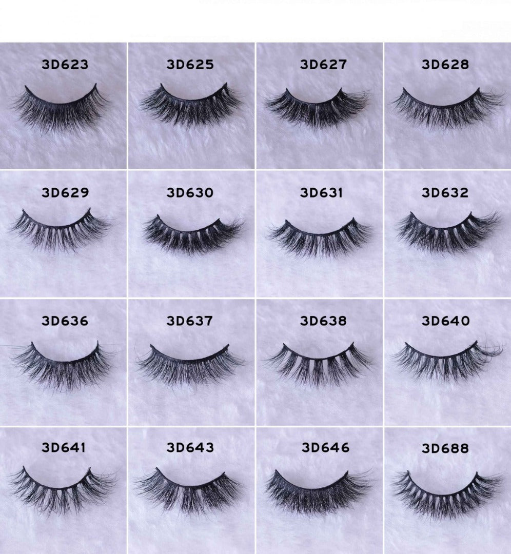 3D Handmade Mink Eyelashes