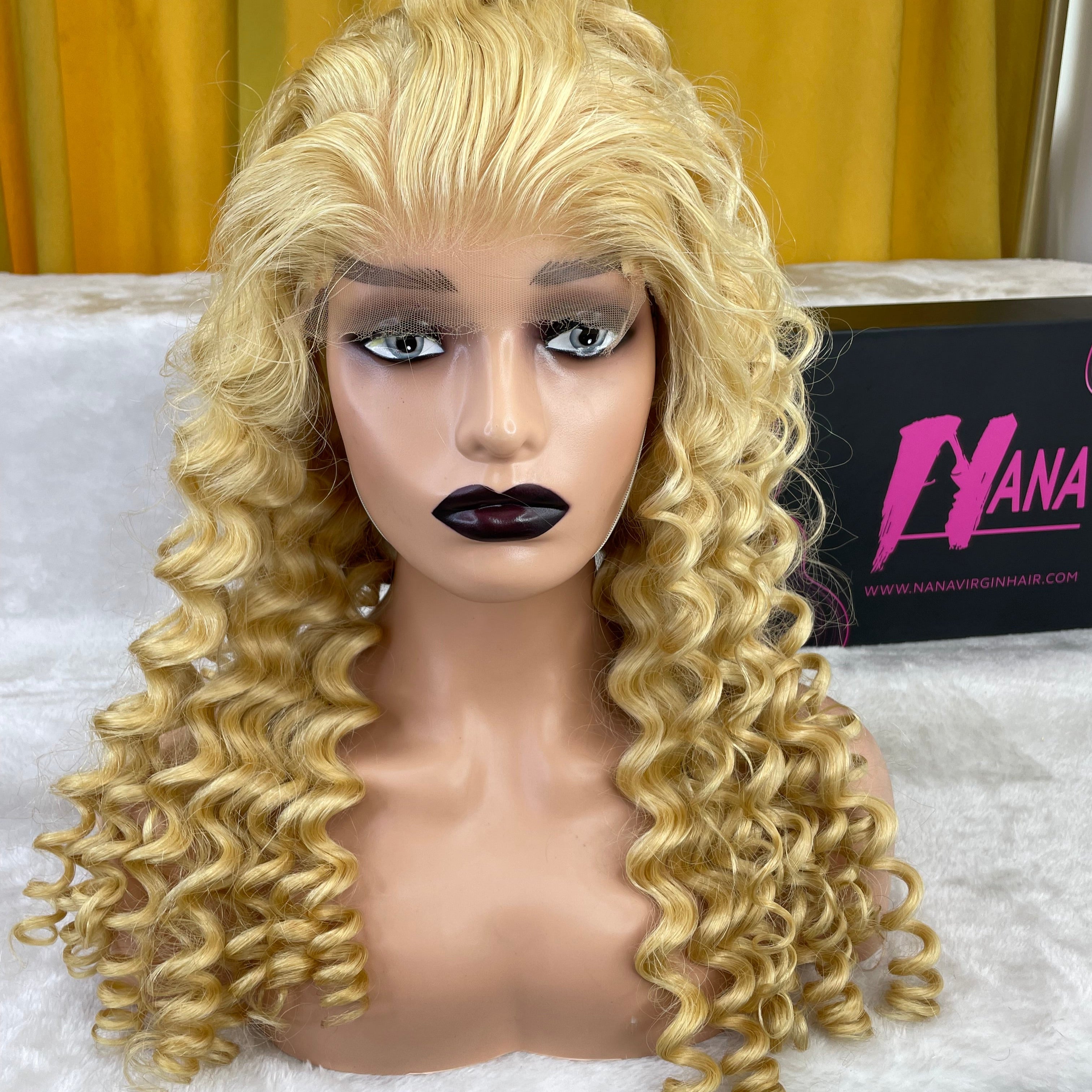 #613 Blonde Loose Deep Wave