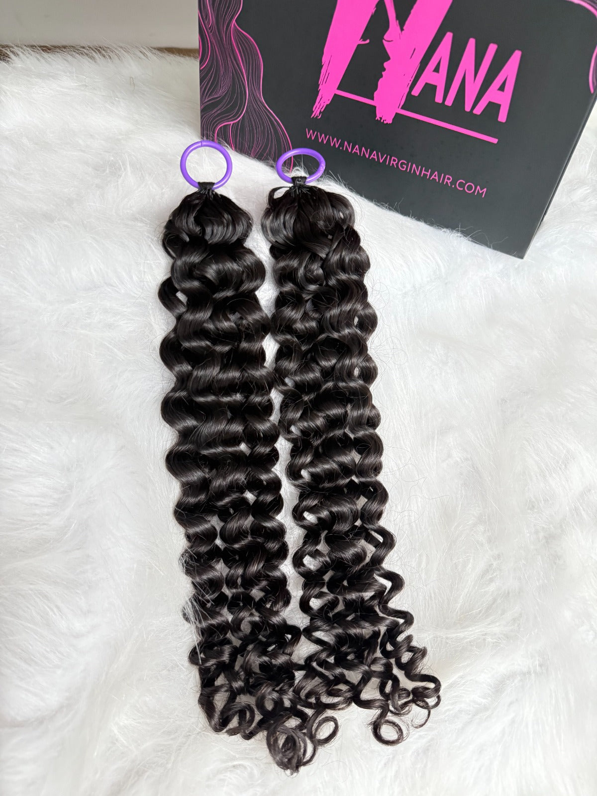 Wholesale Premium quality Invisible Crochet hair extensions Human hair