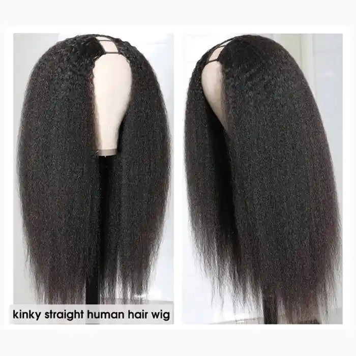 Kinky Straight U Part Wig