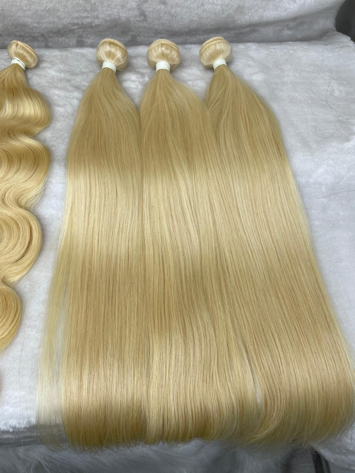 blonde hair colour straight