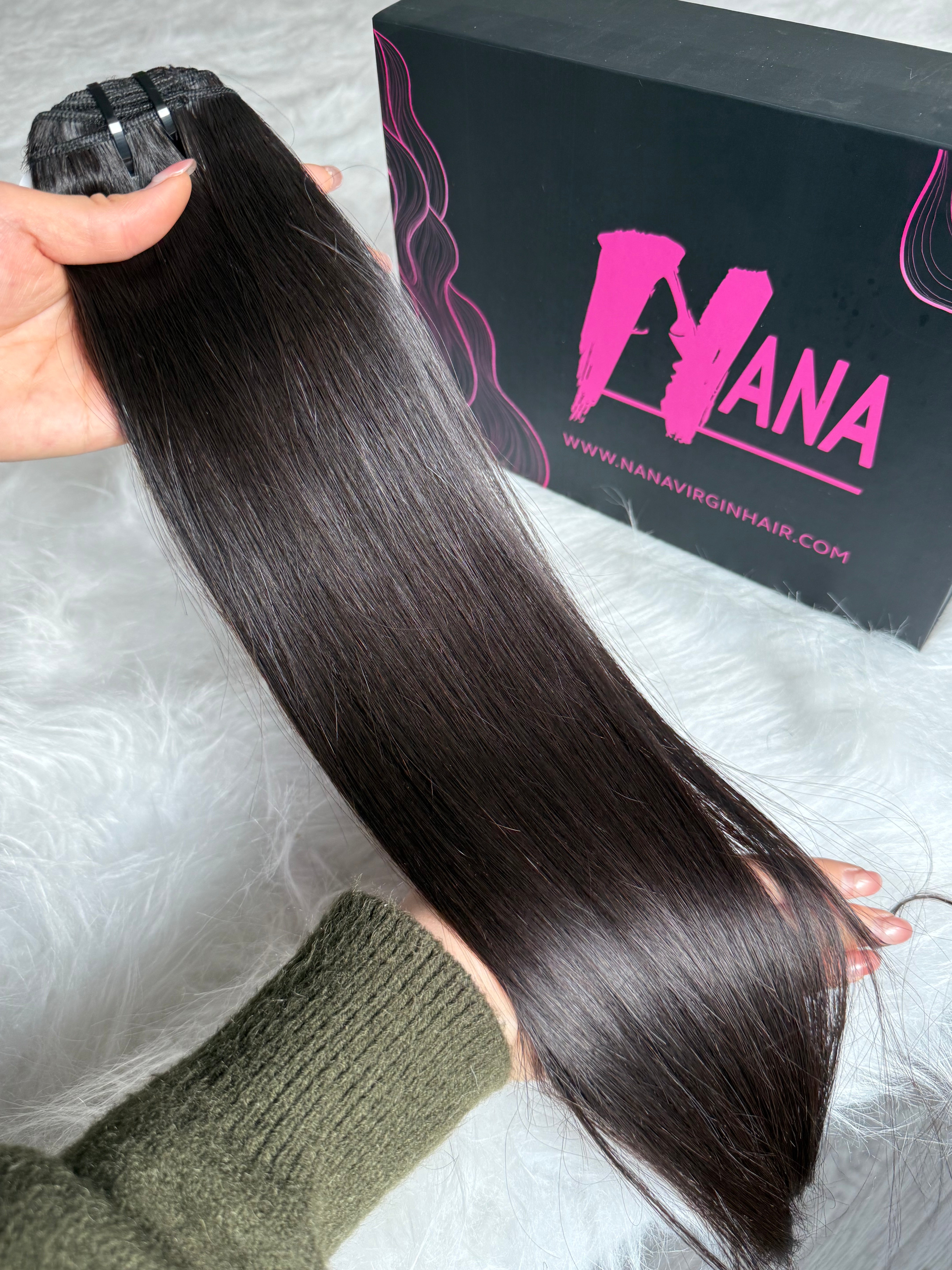 natural Straight raw hair