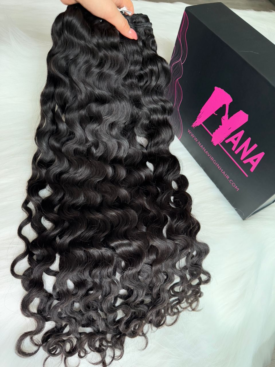 Raw Indian Curly Hair Bundles From One Donor