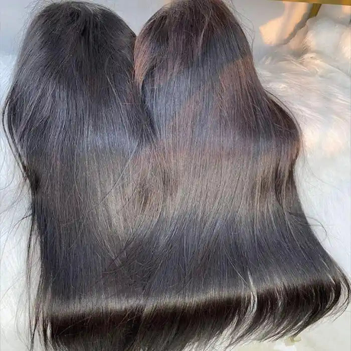 straight hair Lace Closure Wig
