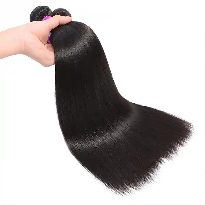 straight human hair bundles