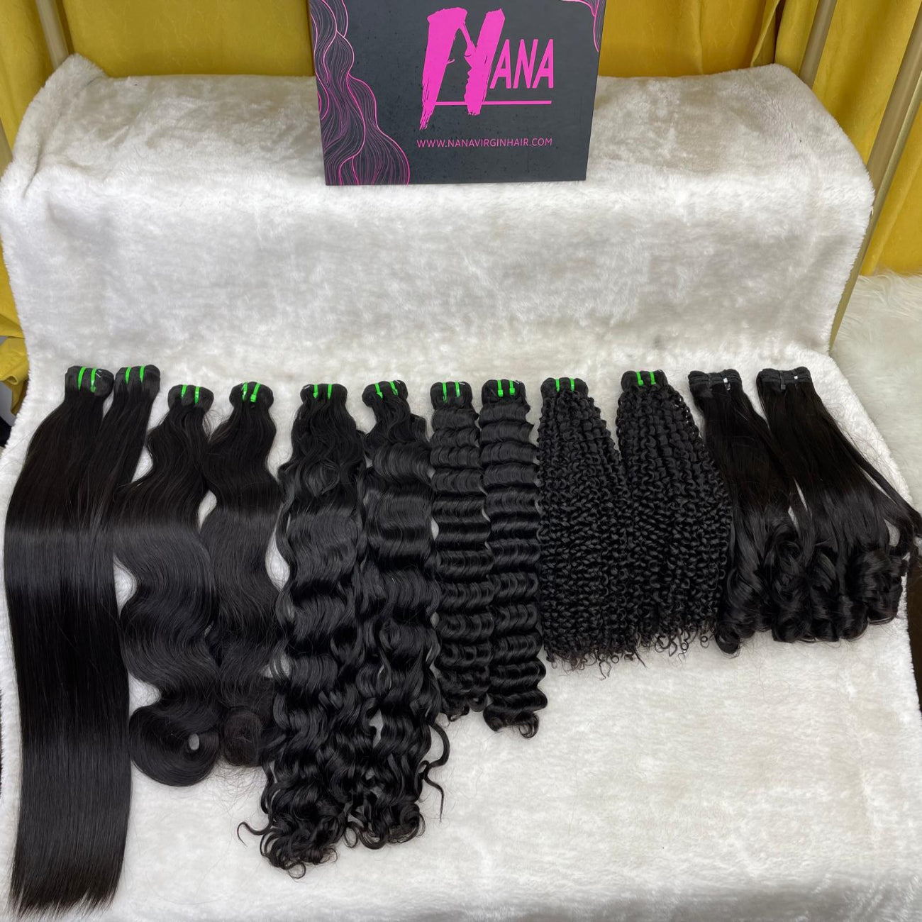 Double Drawn Virgin hair wholesale bundle deal 2 bundle