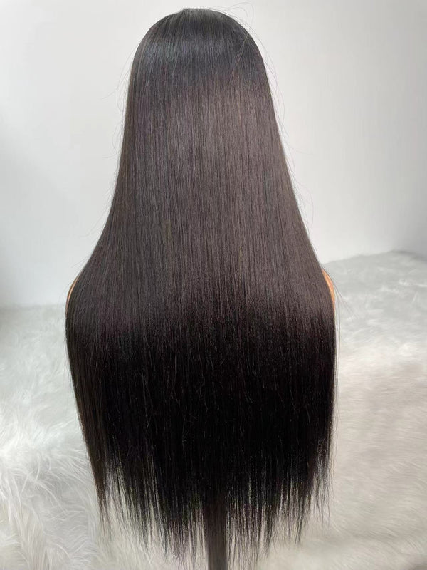 Lace Frontal Virgin Hair Wigs Light Yaki Straight 13x4 and 13x6 transparent HD Wigs For Women Flash Deal