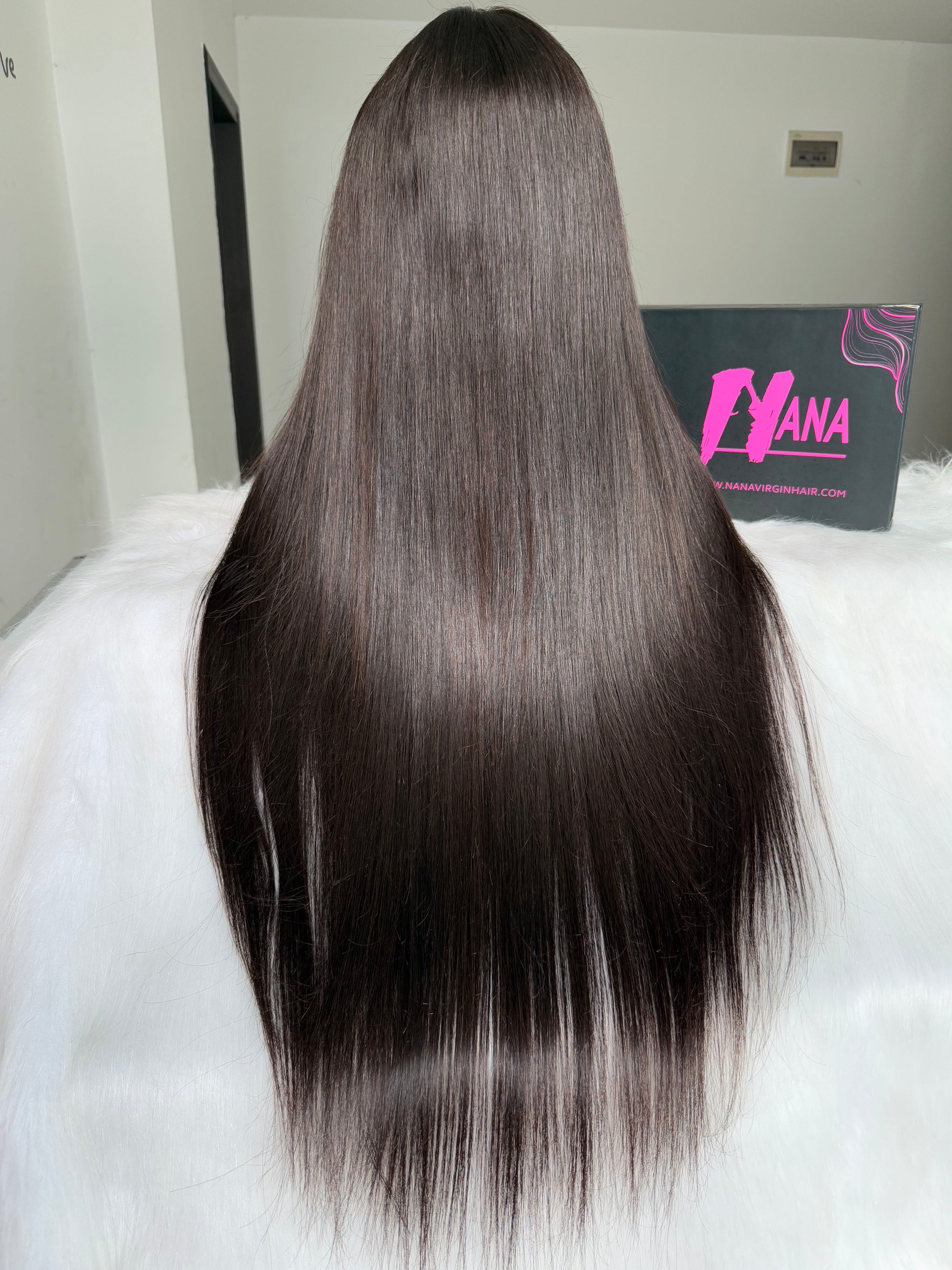 Raw 2x6 Straight Wig HD Closure Wigs 2x6 Body Wave Wig Deep Middle Part Wig