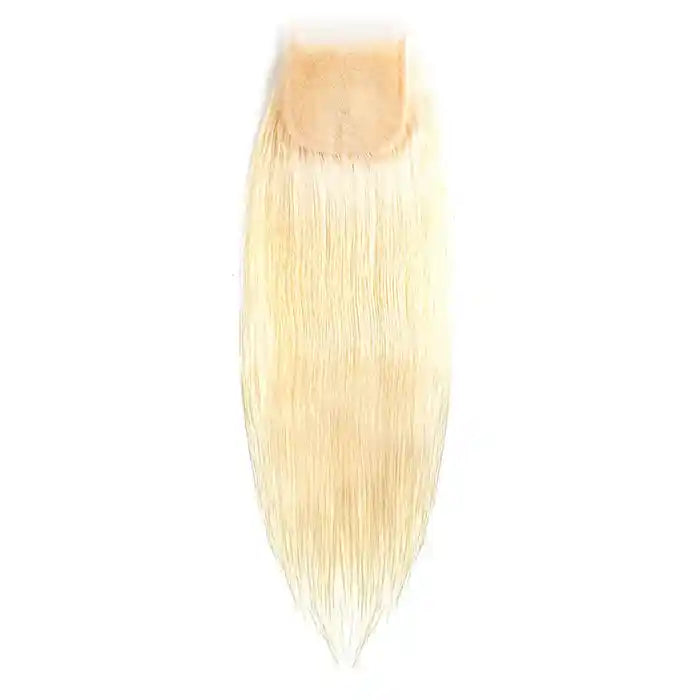 613 Closure Wig Raw Hair Blonde