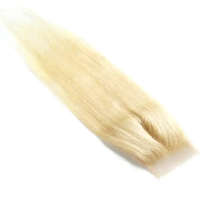 613 Closure Wig Raw Hair Blonde