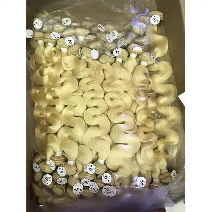 613 Blonde body wave wig