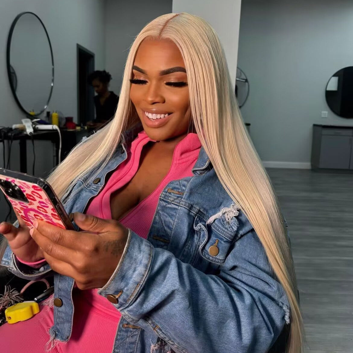 613 straight wig