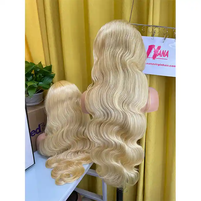 Raw 613 Body Wave HD 13x6 13x4 Frontal Wig Blonde Body Wave Frontal Wig