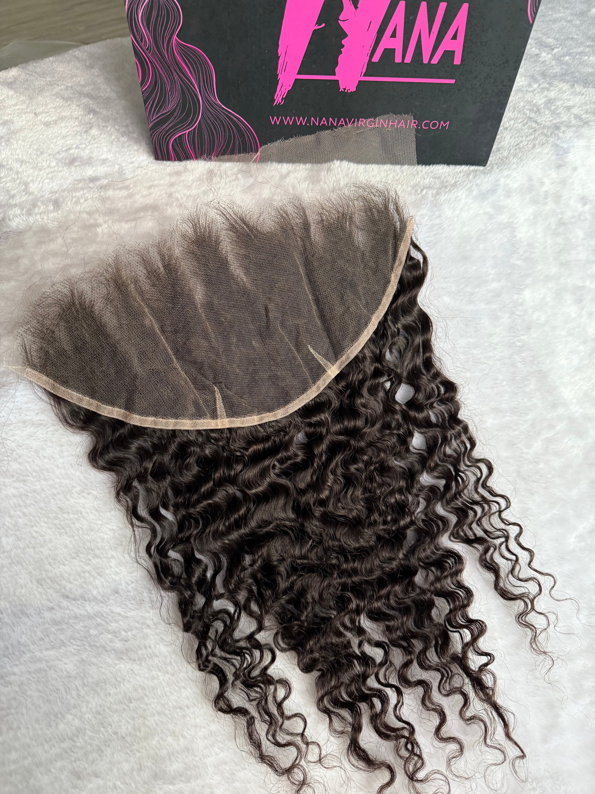 Raw Hair Burmese curly 5x5 HD lace and frontal natural color 13x4/13x6