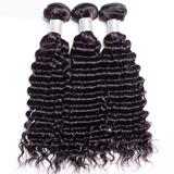 Virgin hair wholesale Deep wave Mink hair wholesale bundle deal 1 bundle/ 3 bundle /4 bundles