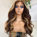 Hightlight Body Wave Lace Frontal Wig
