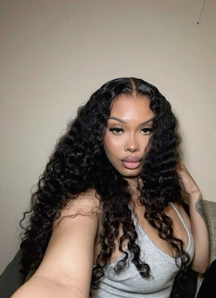 Raw Indian Curly Hair Bundles From One Donor