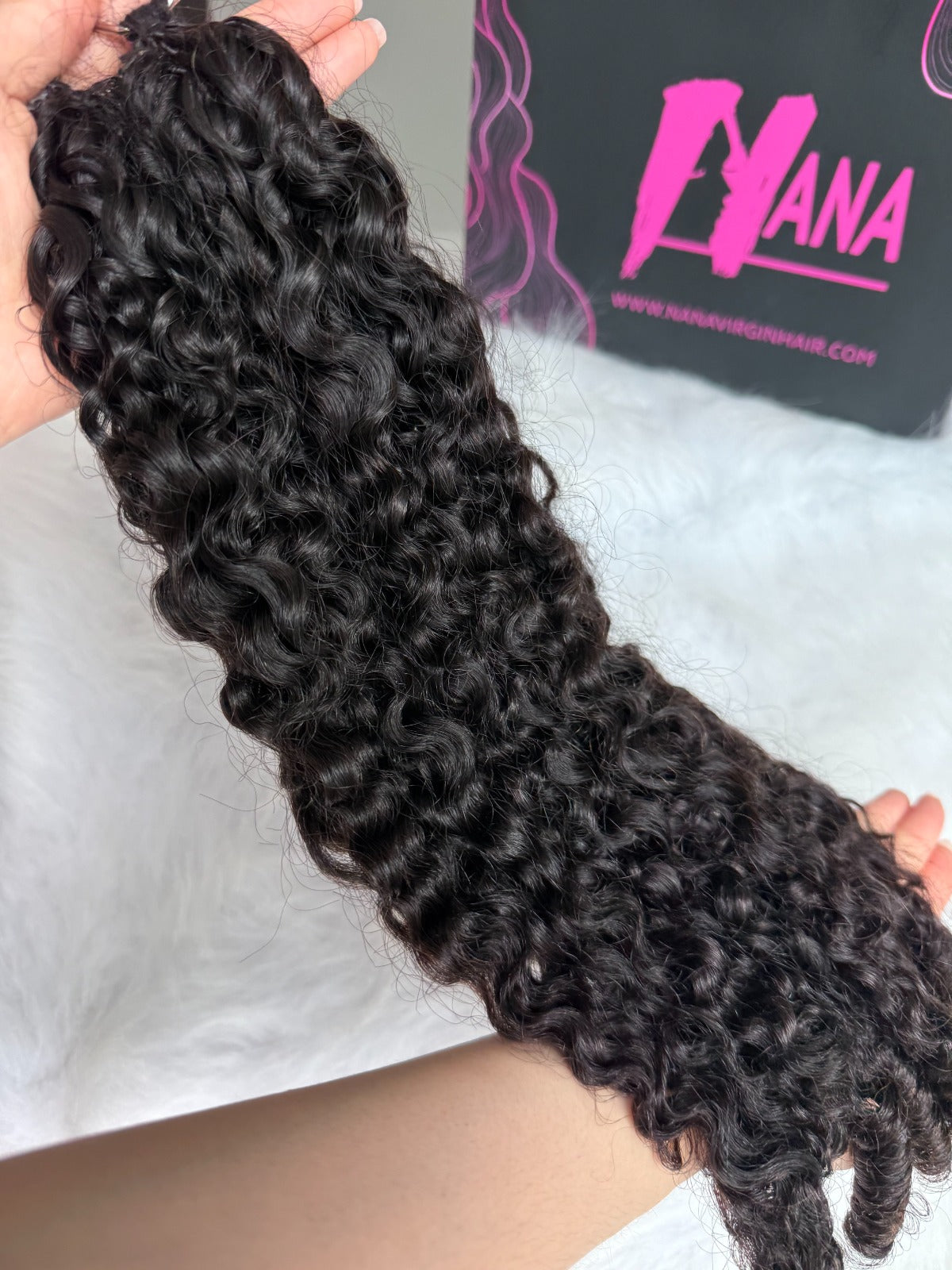 Wholesale Premium quality Invisible Crochet hair extensions Human hair