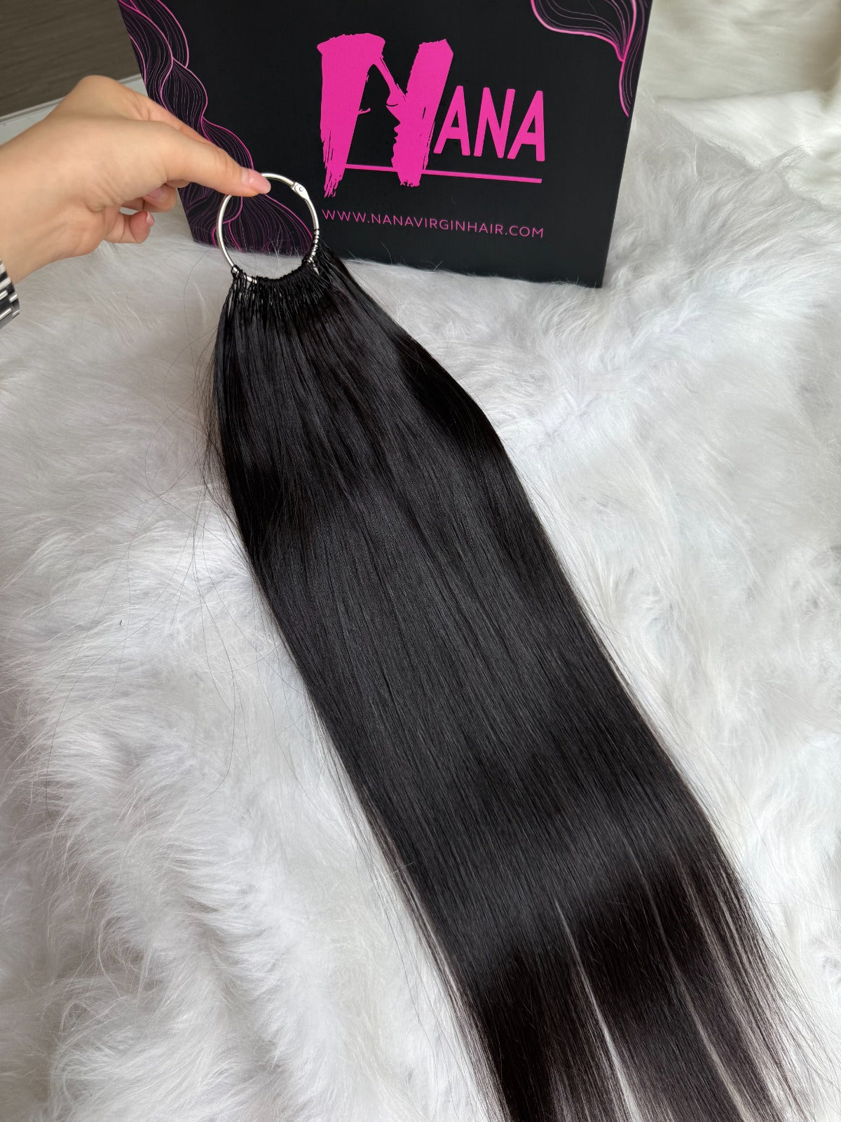 Wholesale Premium quality Invisible Crochet hair extensions Human hair