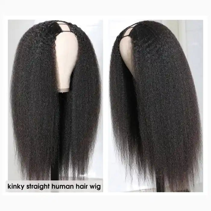 Kinky Straight U Part Wig