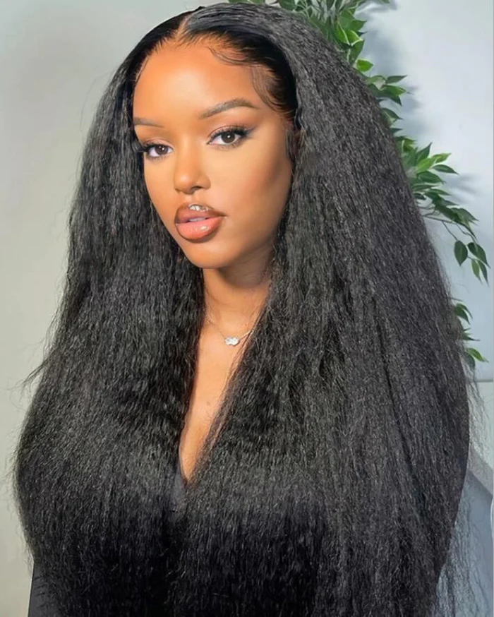 kinky straight wig