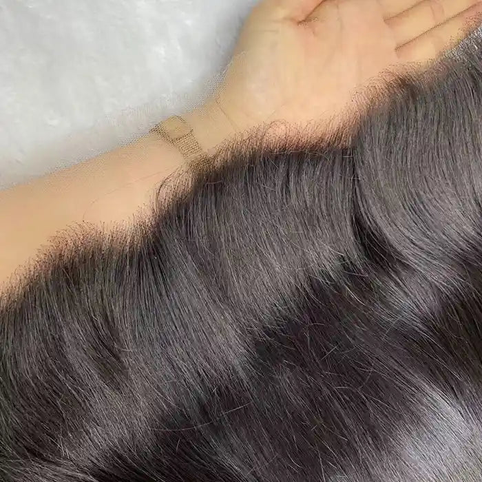 Long Raw Hair Straight