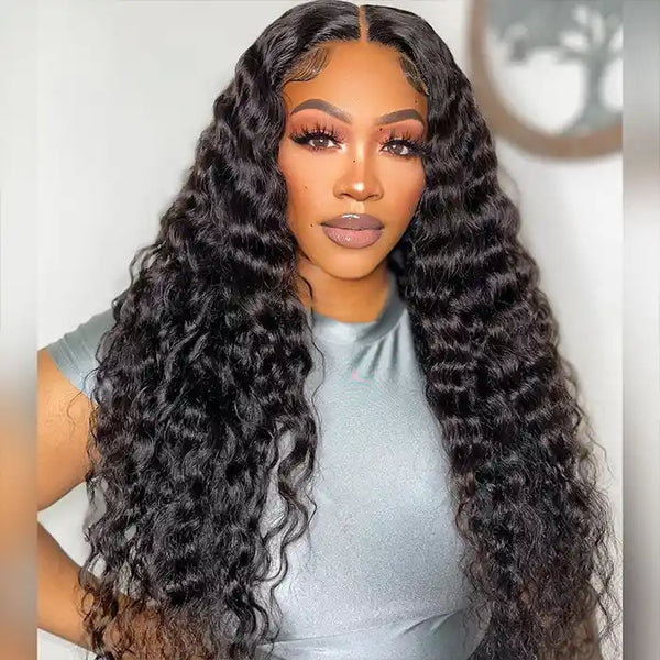 Loose Deep Wave Lace Frontal Wig