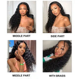 Loose Deep Wave Lace Frontal Wig