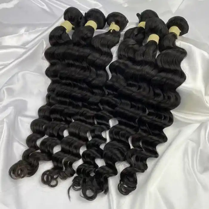 Virgin Brazilian hair bundles 