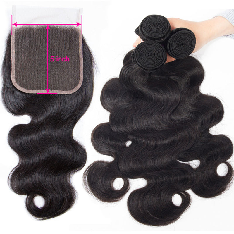 100% virgin hair bundle wavy