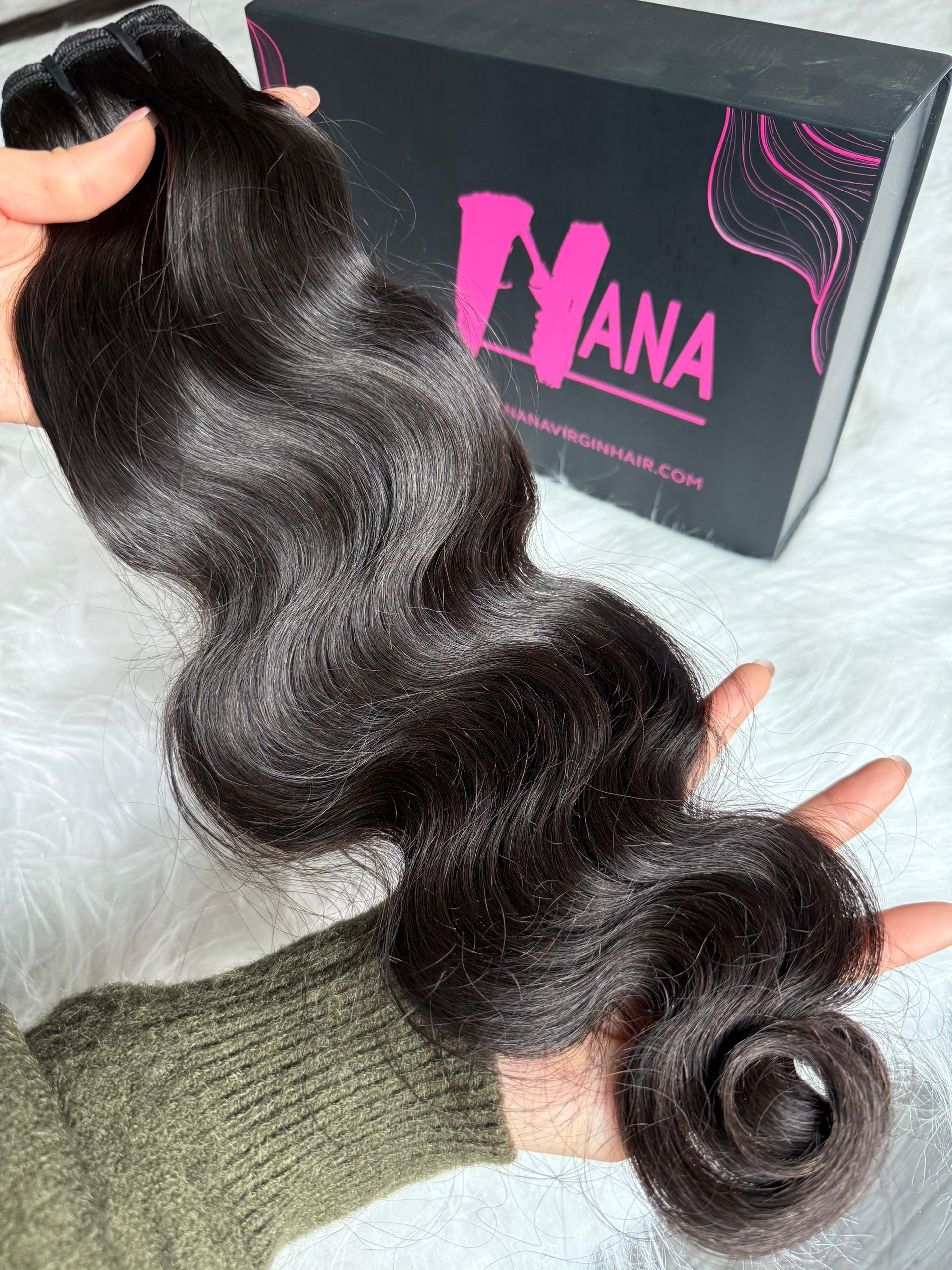Premium quality raw hair from one donor raw hair Bundles Deal 13