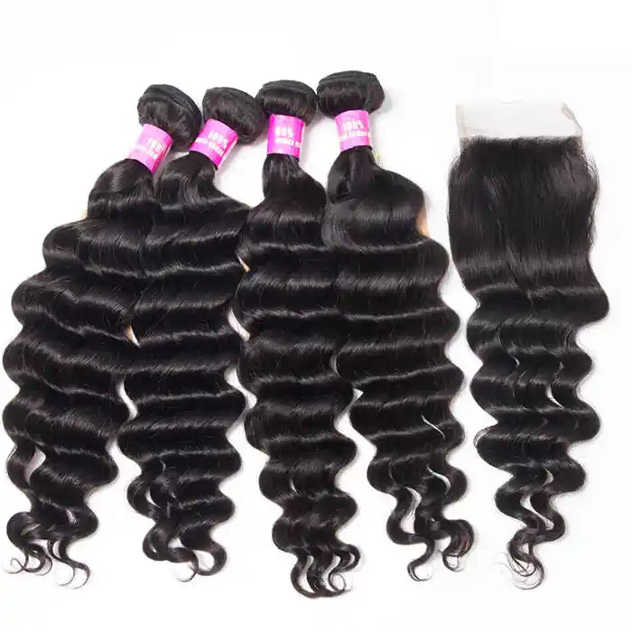  natural color Human Hair bundles 