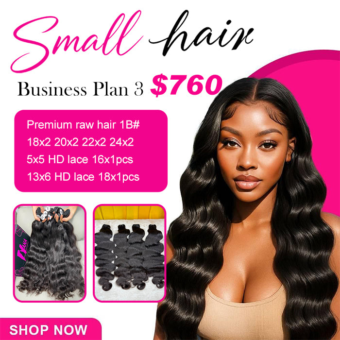 Premium quality raw hair from one donor raw hair Bundles Deal 3