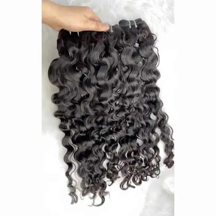 Raw hair wet and wavy hair Unprocessed Hair bundle deal 1 bundle/ 3 bundle /4 bundle