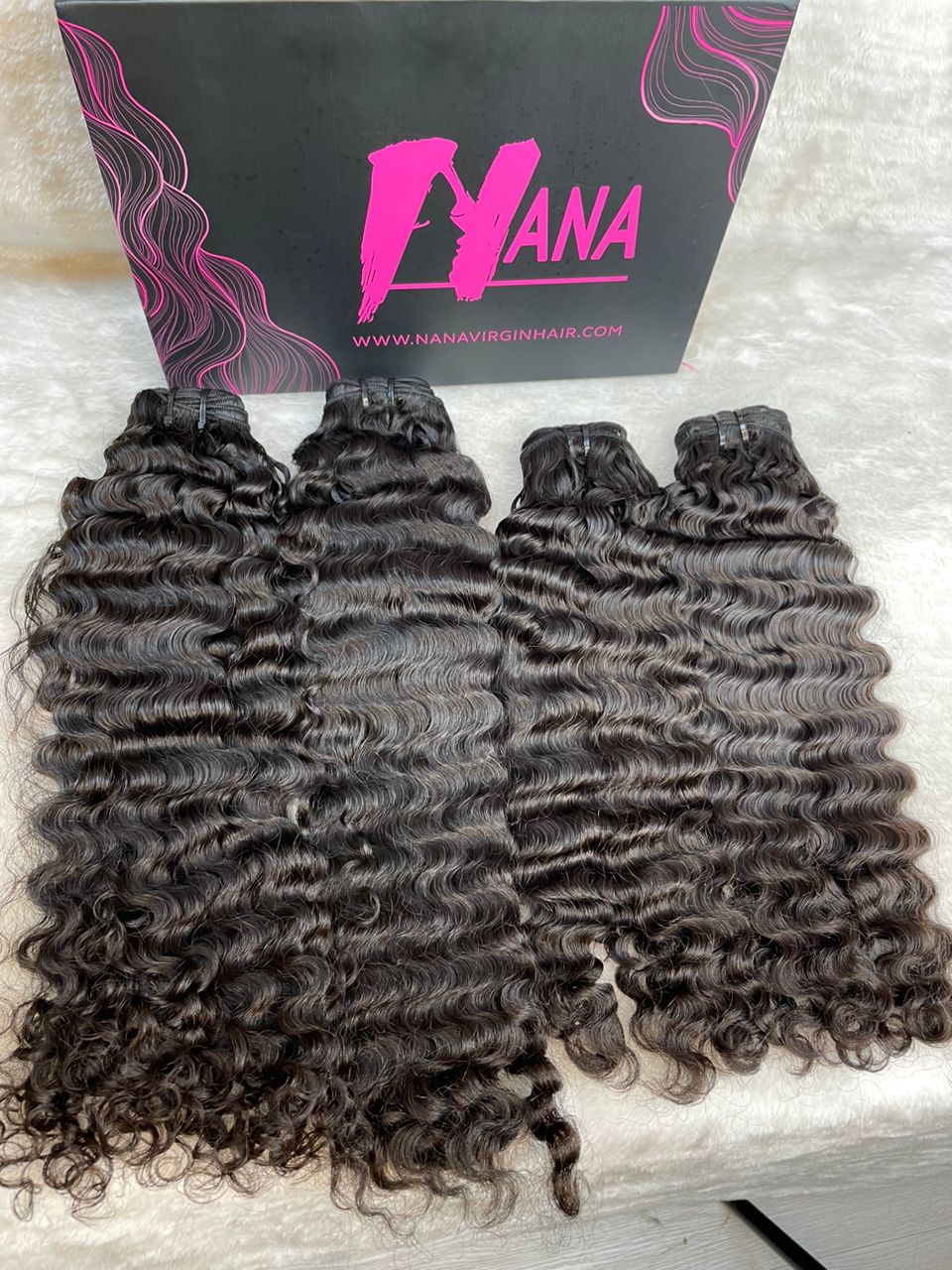 Raw Burmese hair Best quality Burmese curly Bundles From One Donor ...