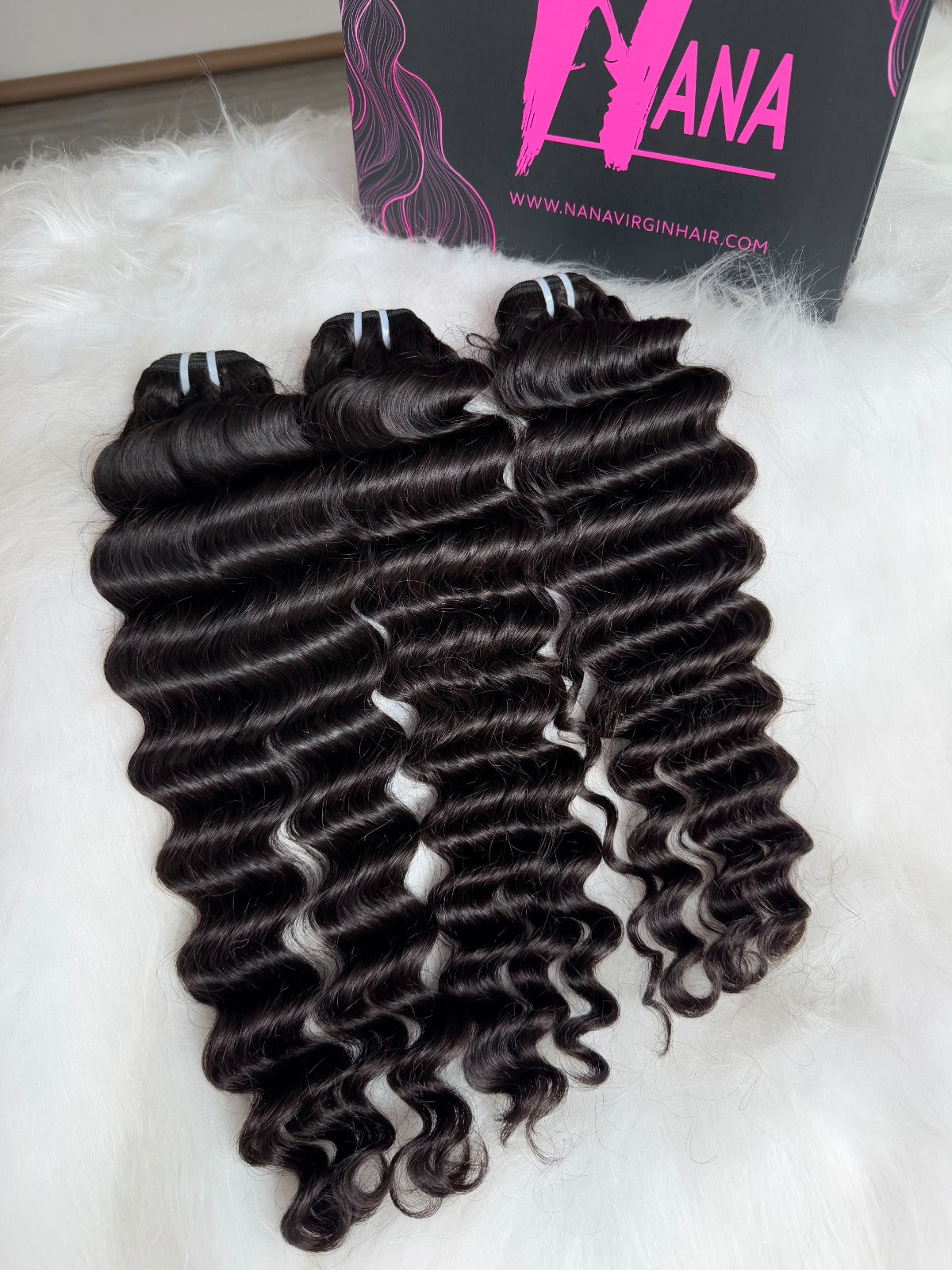 Top quality 100% Human Hair Thick end mink Hair Bundles Deal