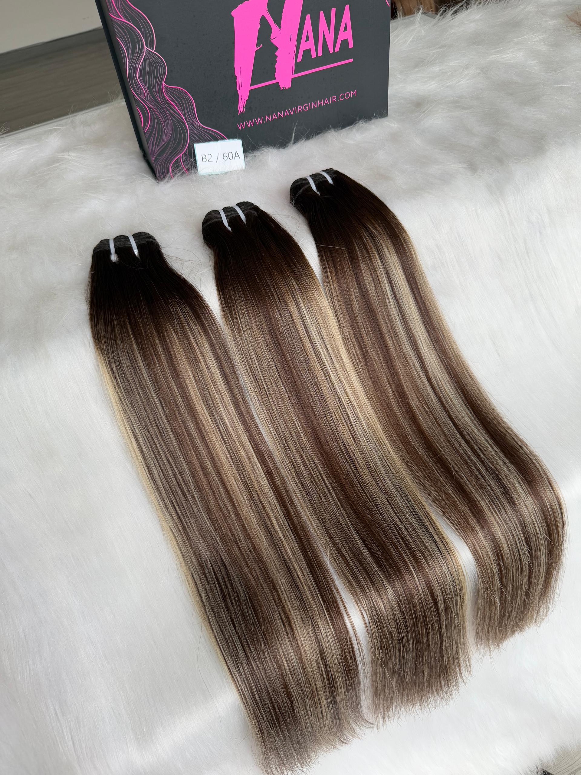 Custom color hair top grade 3 bundle wholesale bundle deal