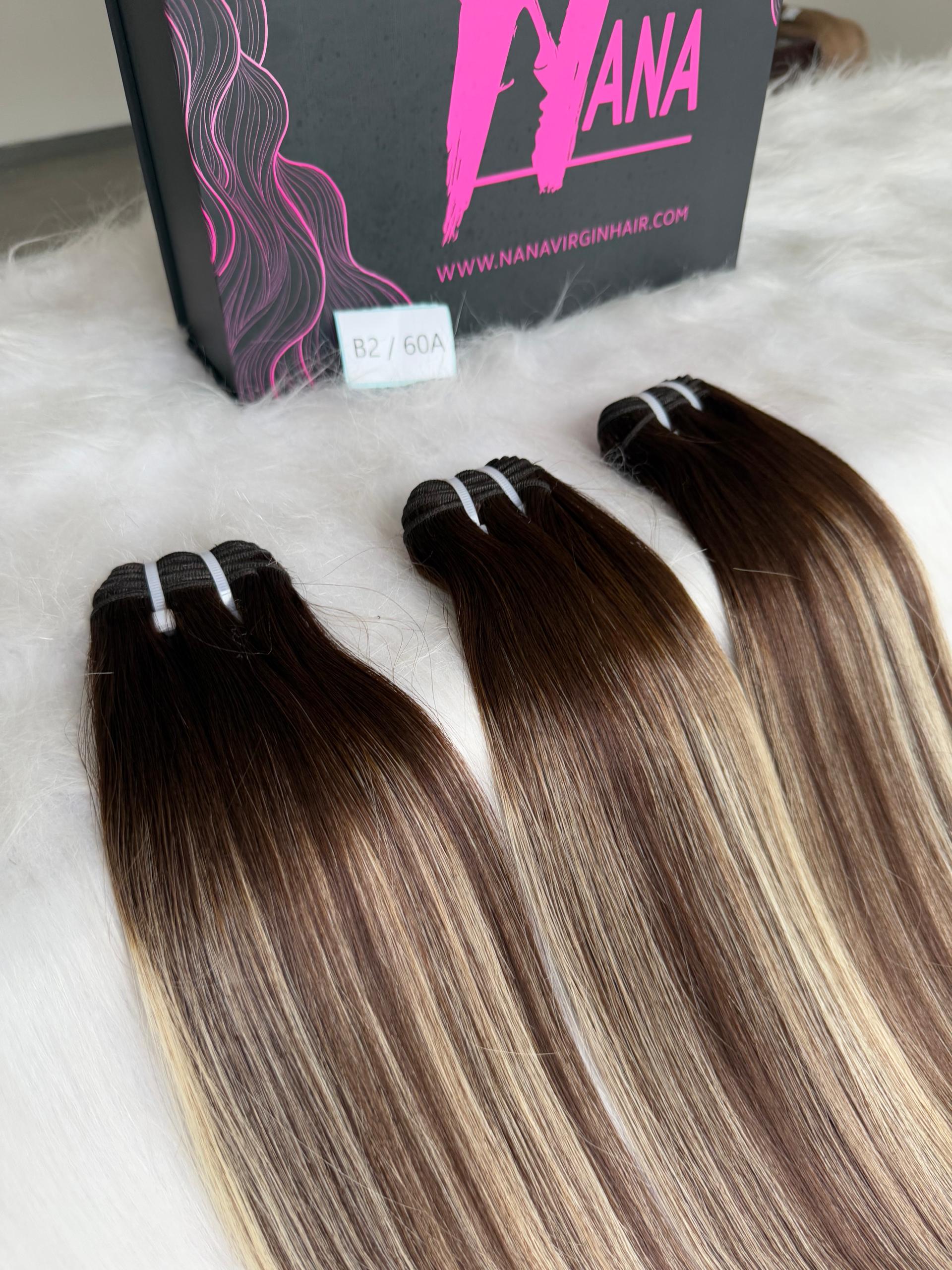 Custom color hair top grade 3 bundle wholesale bundle deal