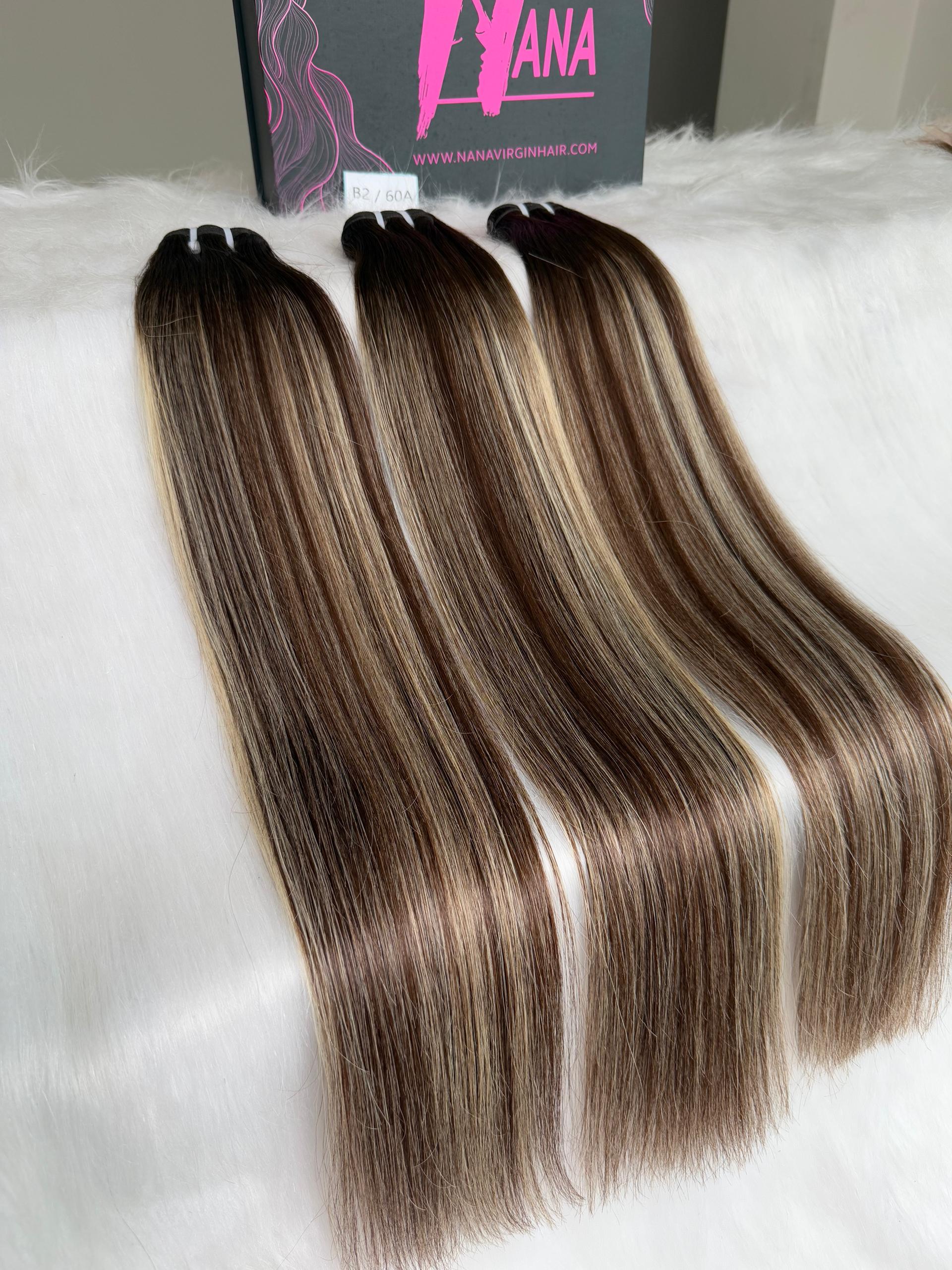 Custom color hair top grade 3 bundle wholesale bundle deal