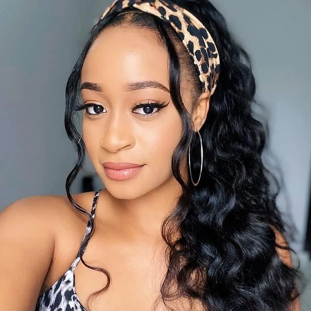 Raw/Virgin Body Wave Headband Wig Wear And Go Headband Wigs No-Lace&No-Glue