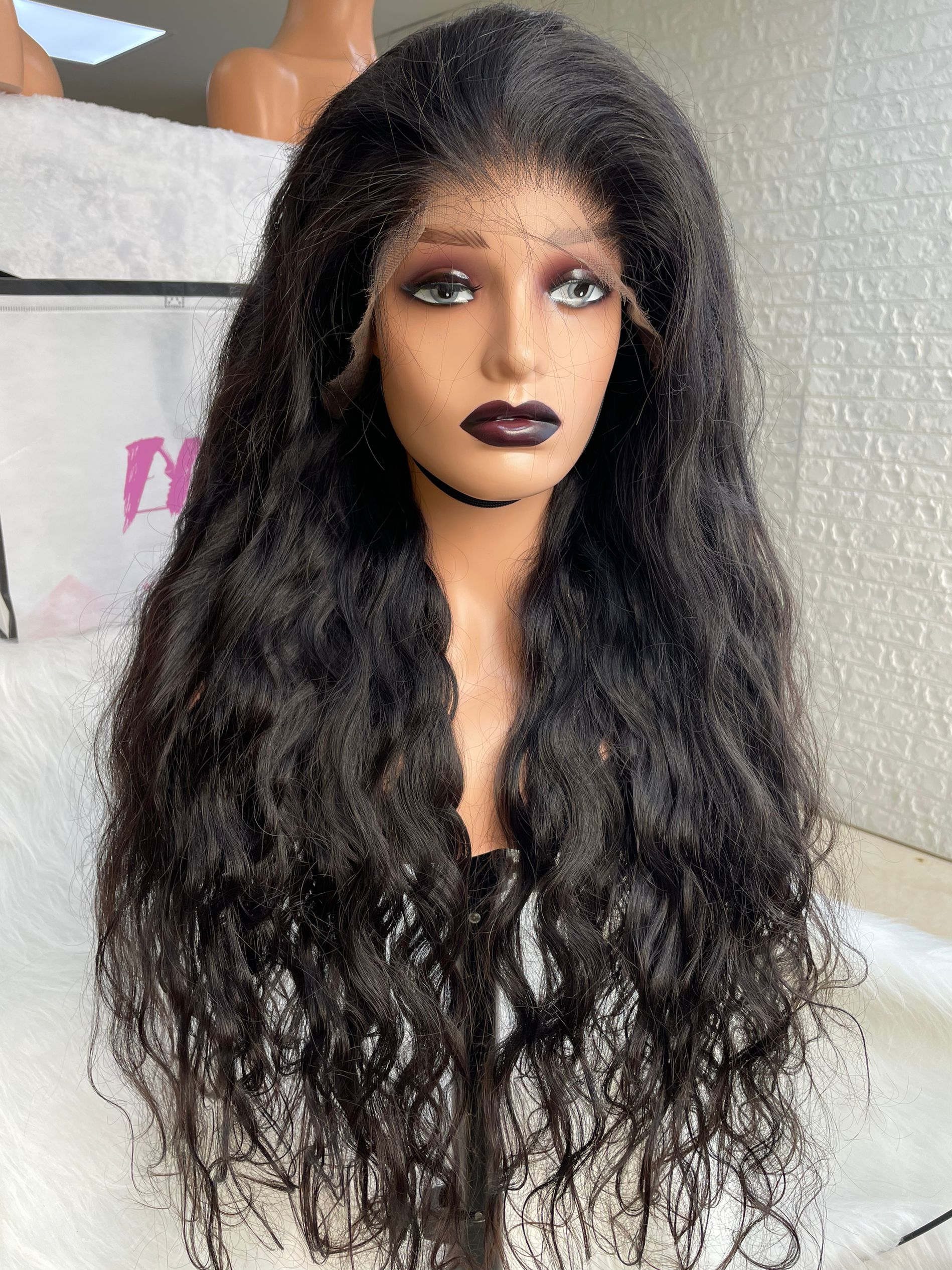 raw hair body wave wig