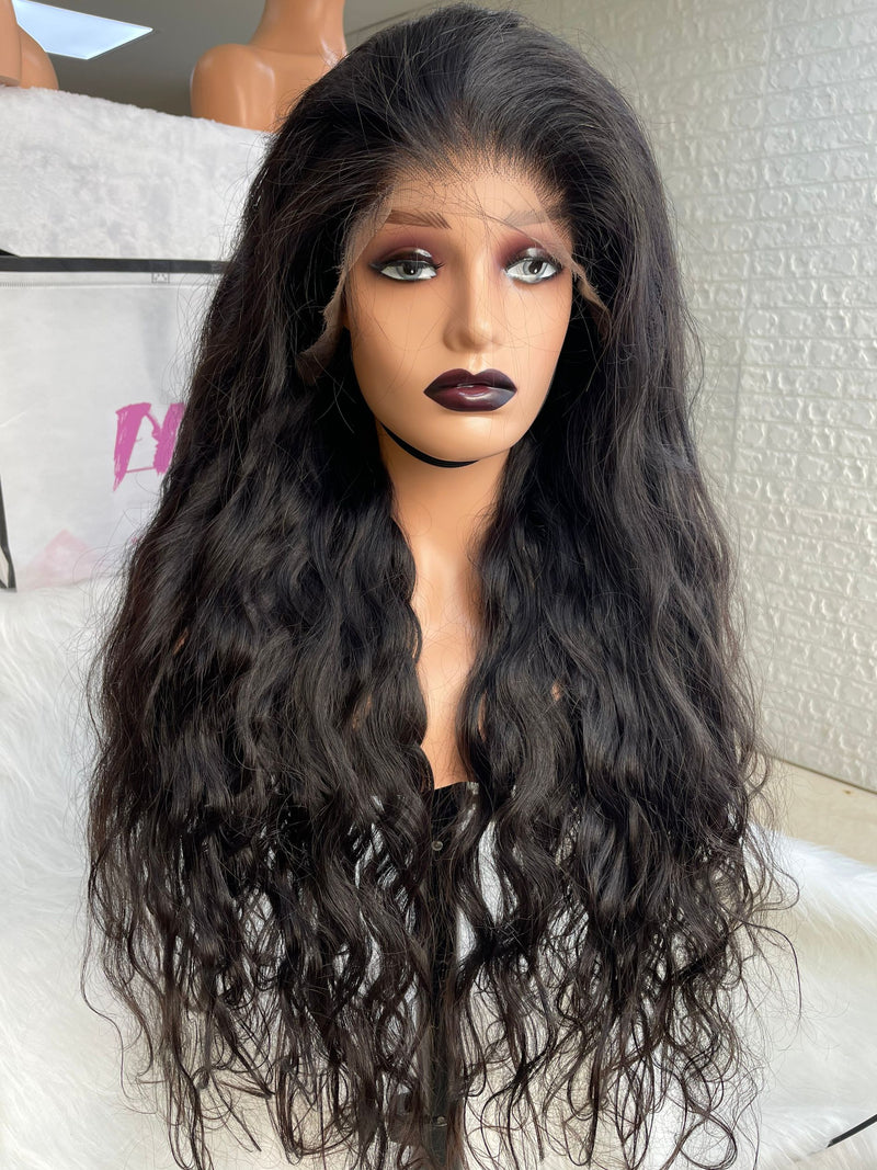 Virgin Hair HD Full Frontal Wig 13x4 and 13x6 body wave transparent and HD Lace Frontal Wig