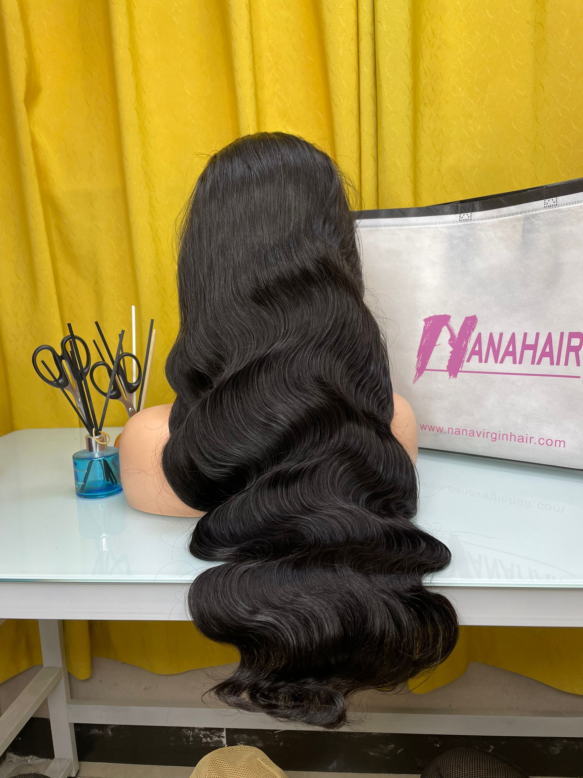 raw hair body wave wig