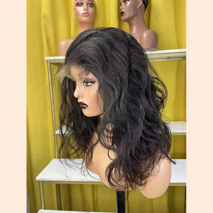 Raw & Virgin Body Wave Short Bob Wig Lace Frontal/Closure Wigs