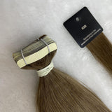 Ash Blond Tape-In Hair Extensions