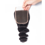 wholesale virgin hair bundles and closure deals loose wave bundle deal 3 or 4 Bundles with HD Transparent Closure