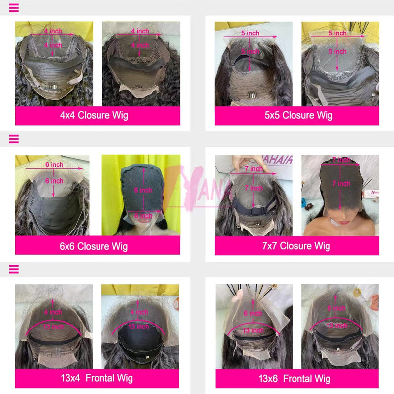Short Body Wave Hair HD Transparent Wig Natural Wavy Hair Human Hair Lace Frontal Wigs Pre-Plucked Hairline