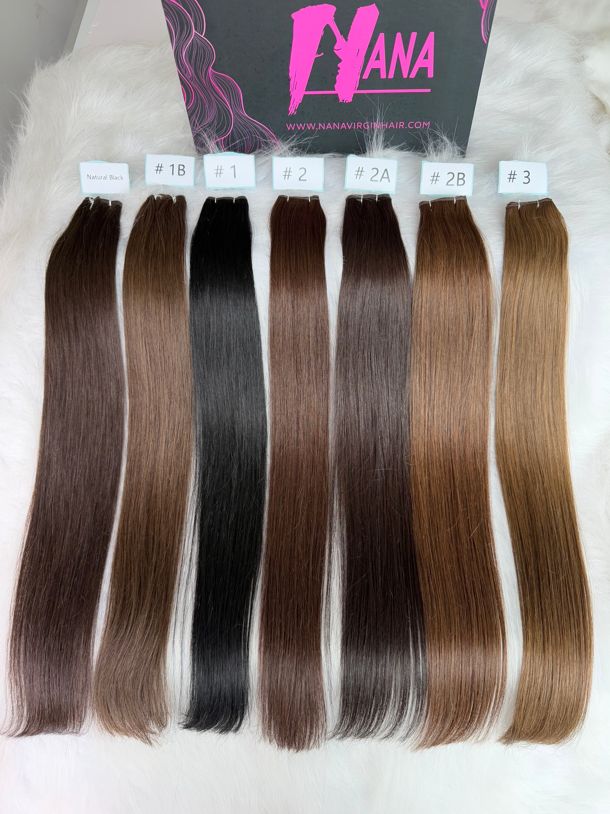 Top quality Luxe Virgin Human Hair color genius Weft